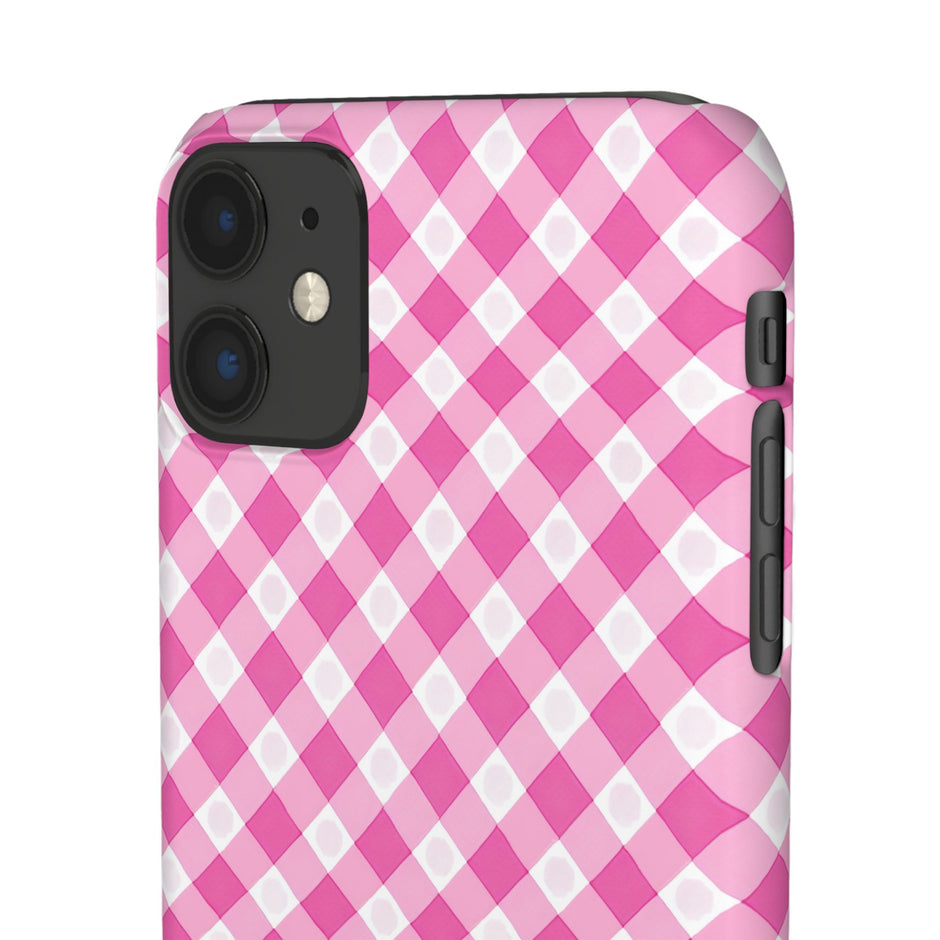 Pink Gingham - Elite Case