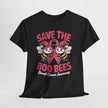Save the Boo Bees T-Shirt — Breast Cancer Awareness Pink Ribbon Tee