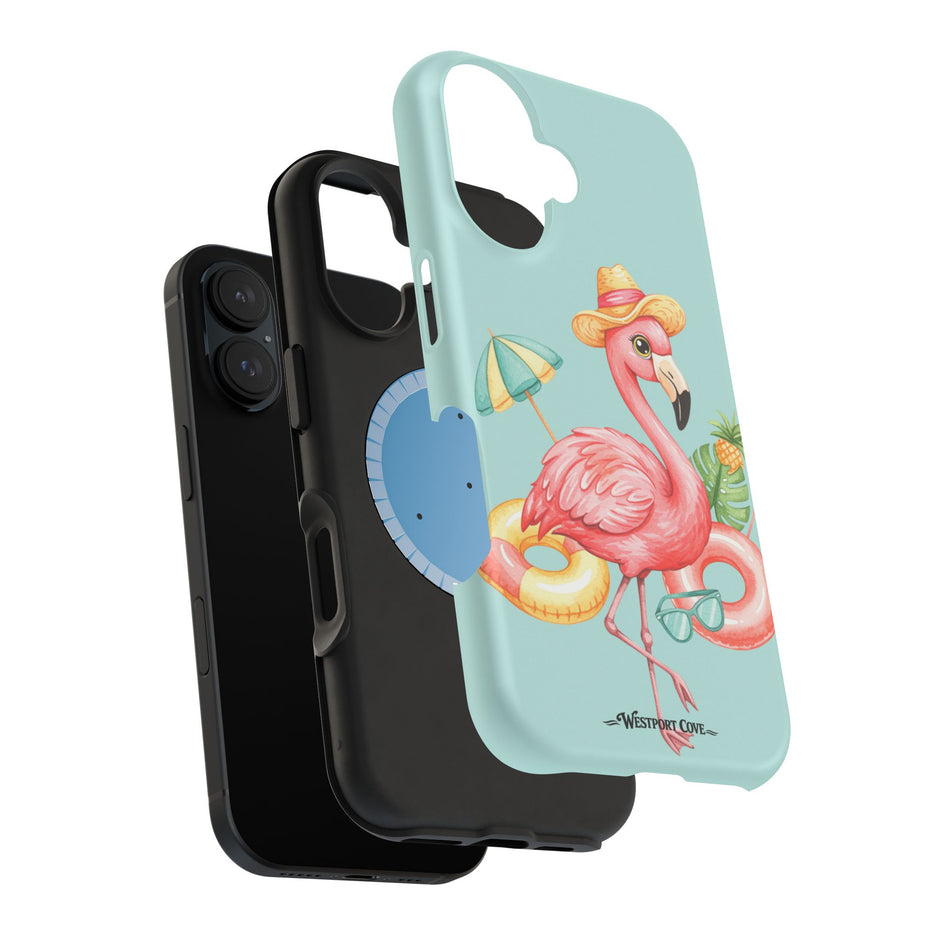 Tropical Flamingo - Extreme MagSafe Phone Case - Westport Cove