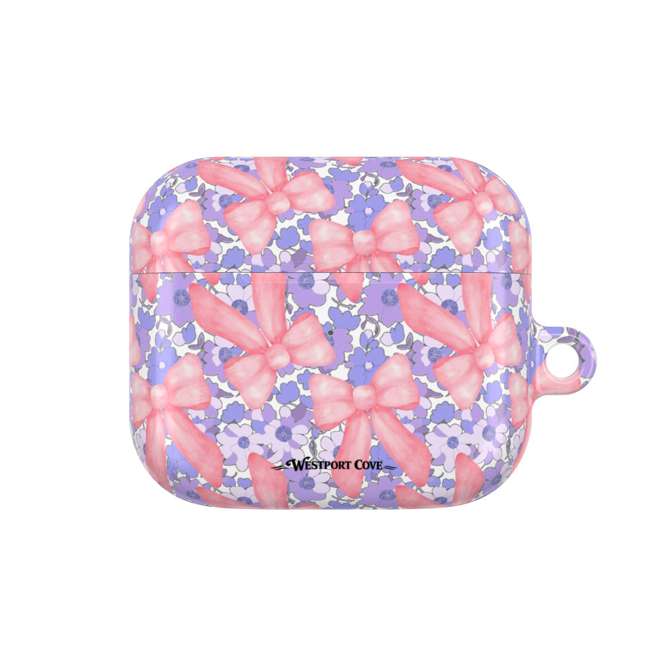 Bow Floral - AirPod Case
