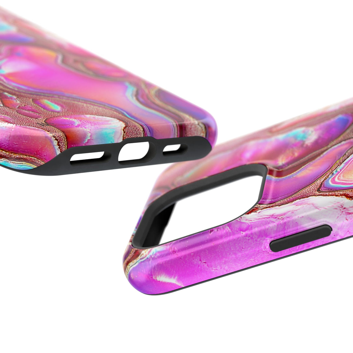 Pink Agate - Extreme Impact MagSafe Phone Case