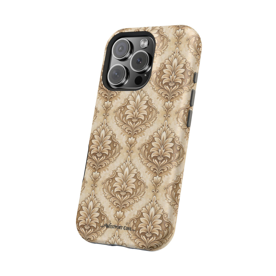 Damask Taupe - Extreme MagSafe Phone Case