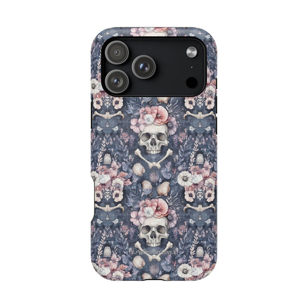 Floral Skull - Extreme MagSafe Phone Case