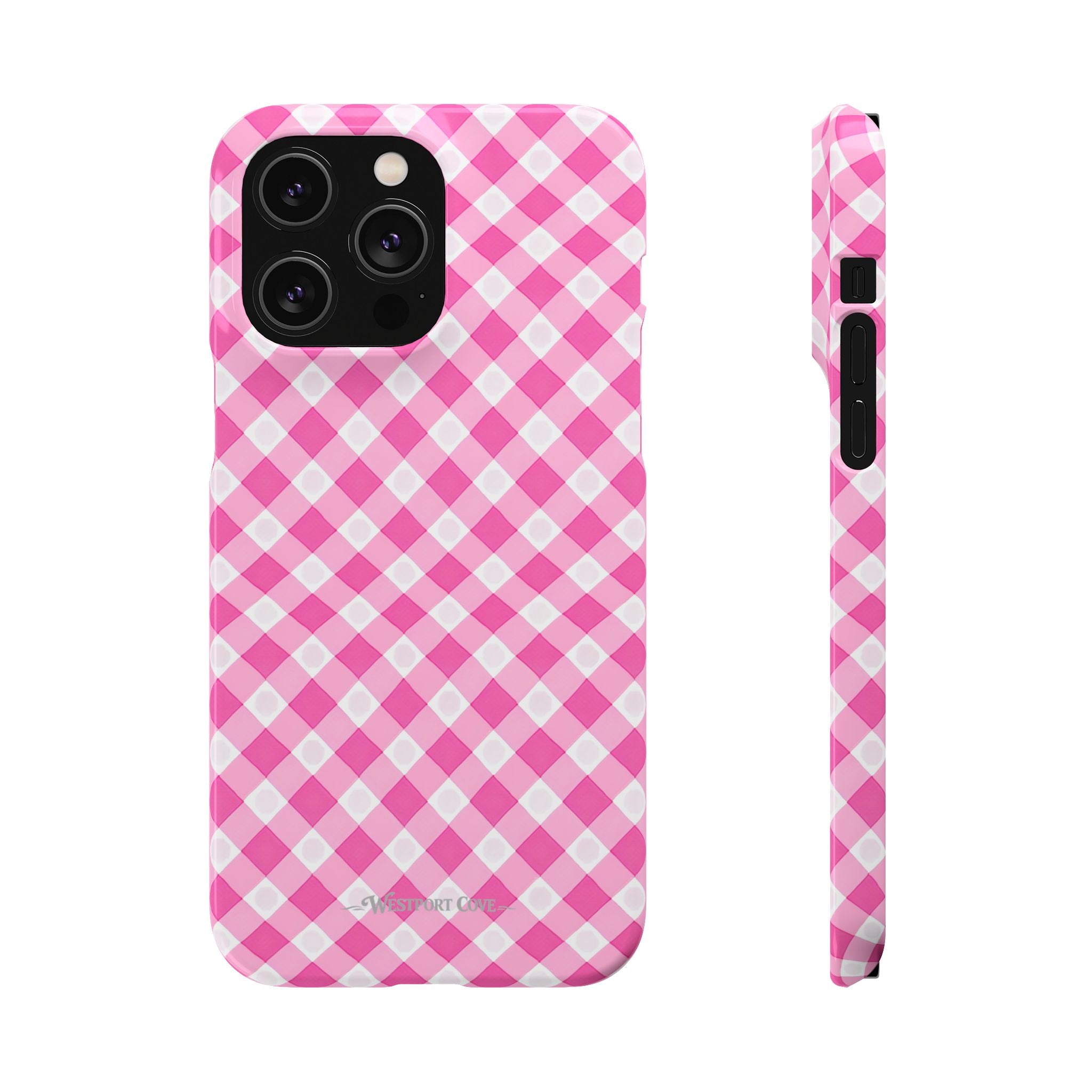 Pink Gingham - Elite Case