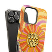 Good Vibes Retro Flower Extreme Impact MagSafe Phone Case