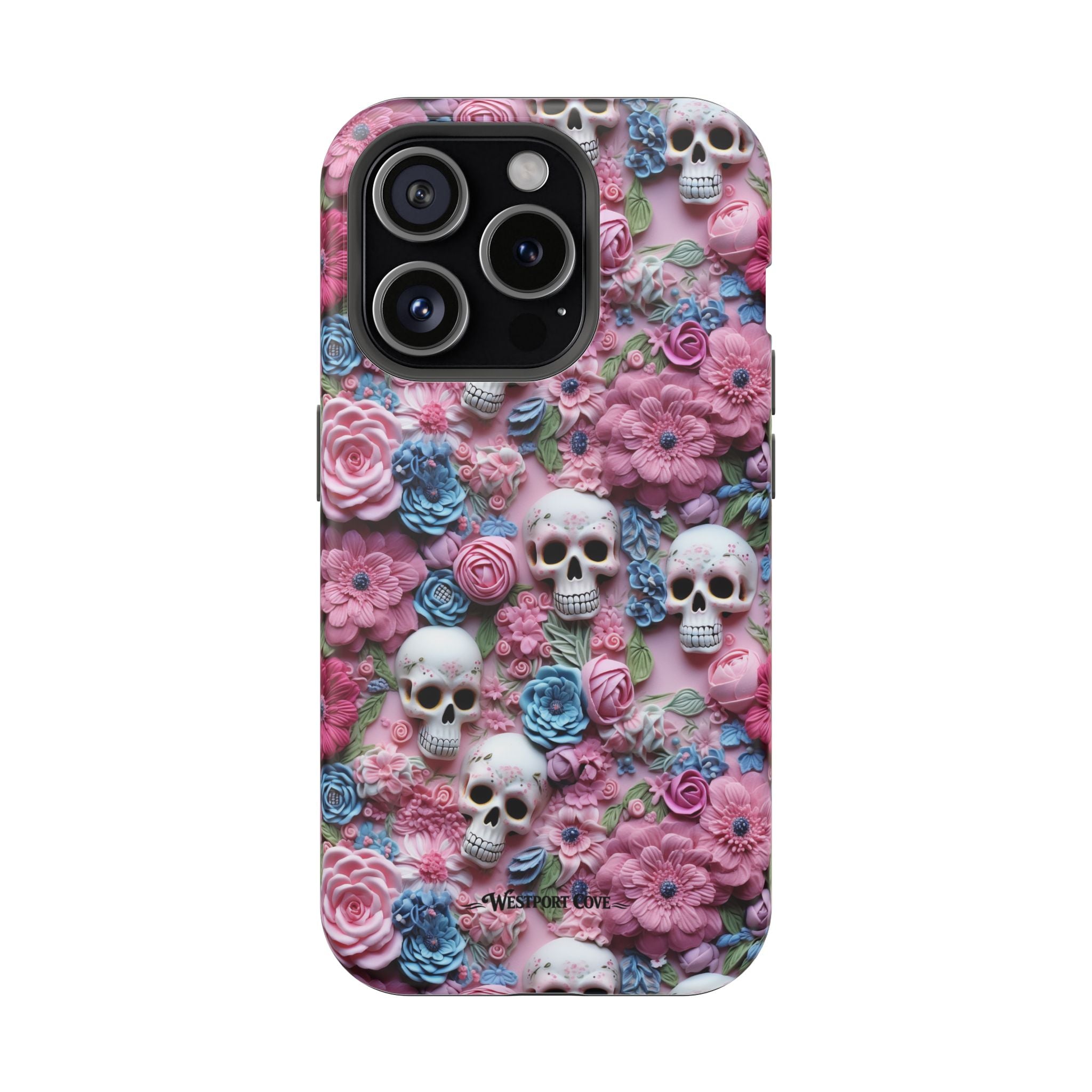Floral Skull - Extreme MagSafe Phone Case