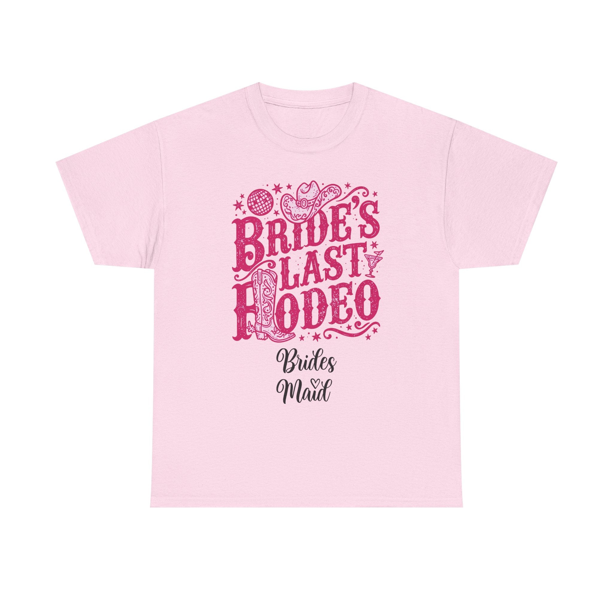 Bride’s Last Rodeo T-Shirt — Bachelorette Bridesmaid Party Western Tee