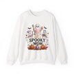 Spooky Mom Crewneck Sweatshirt – Cute Halloween Ghosts & Pumpkins
