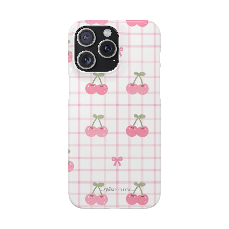 Cherry Ice Cream Smile - Elite Phone Case