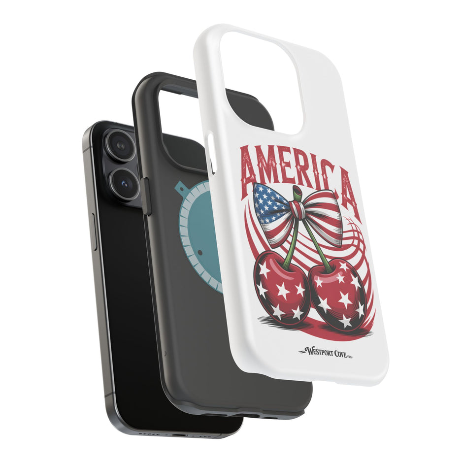 Patriotic Cherry - Extreme MagSafe Phone Case