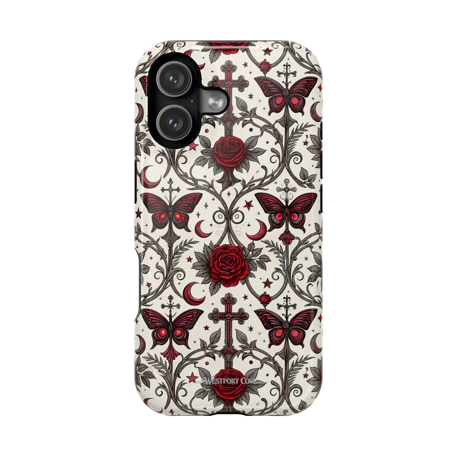 Rose & Butterfly - Extreme MagSafe Phone Case