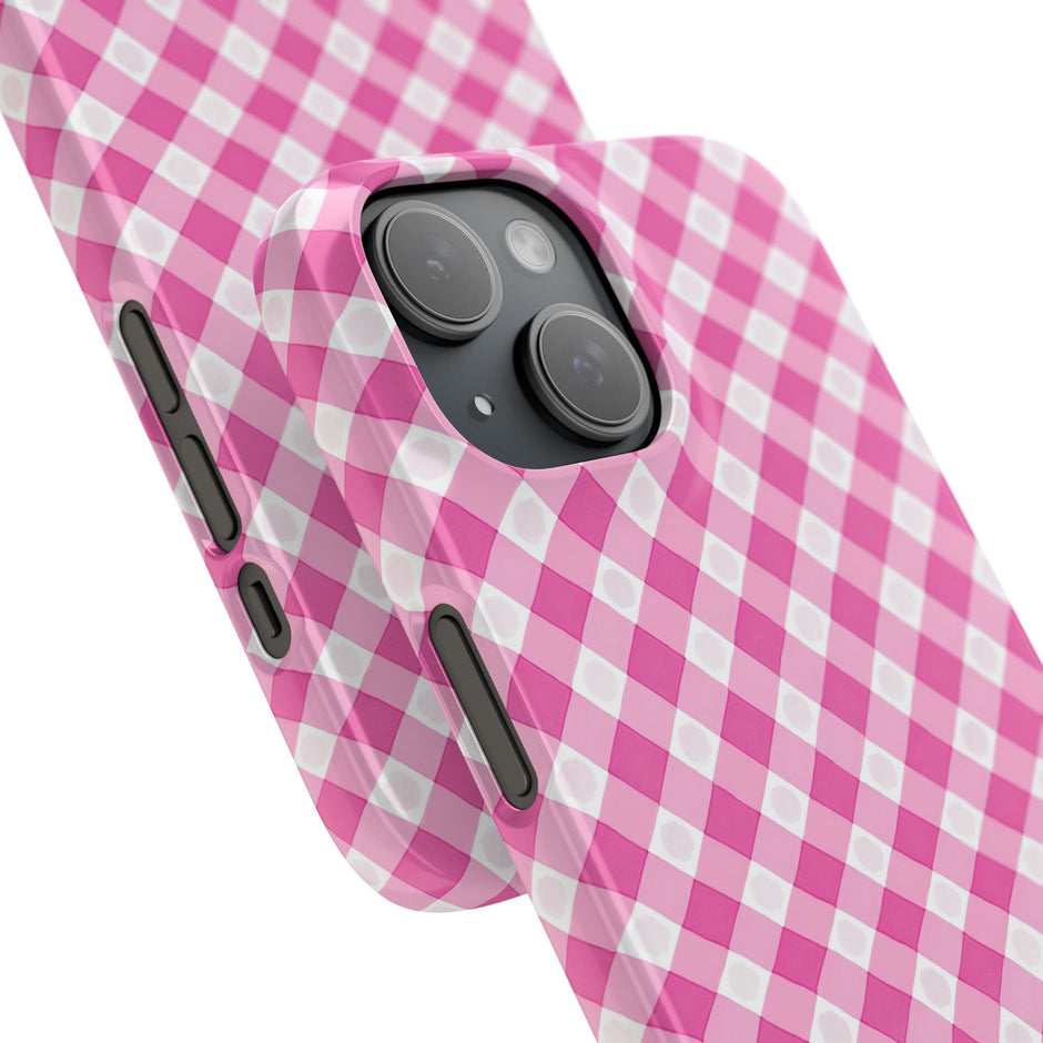 Pink Gingham - Elite Case
