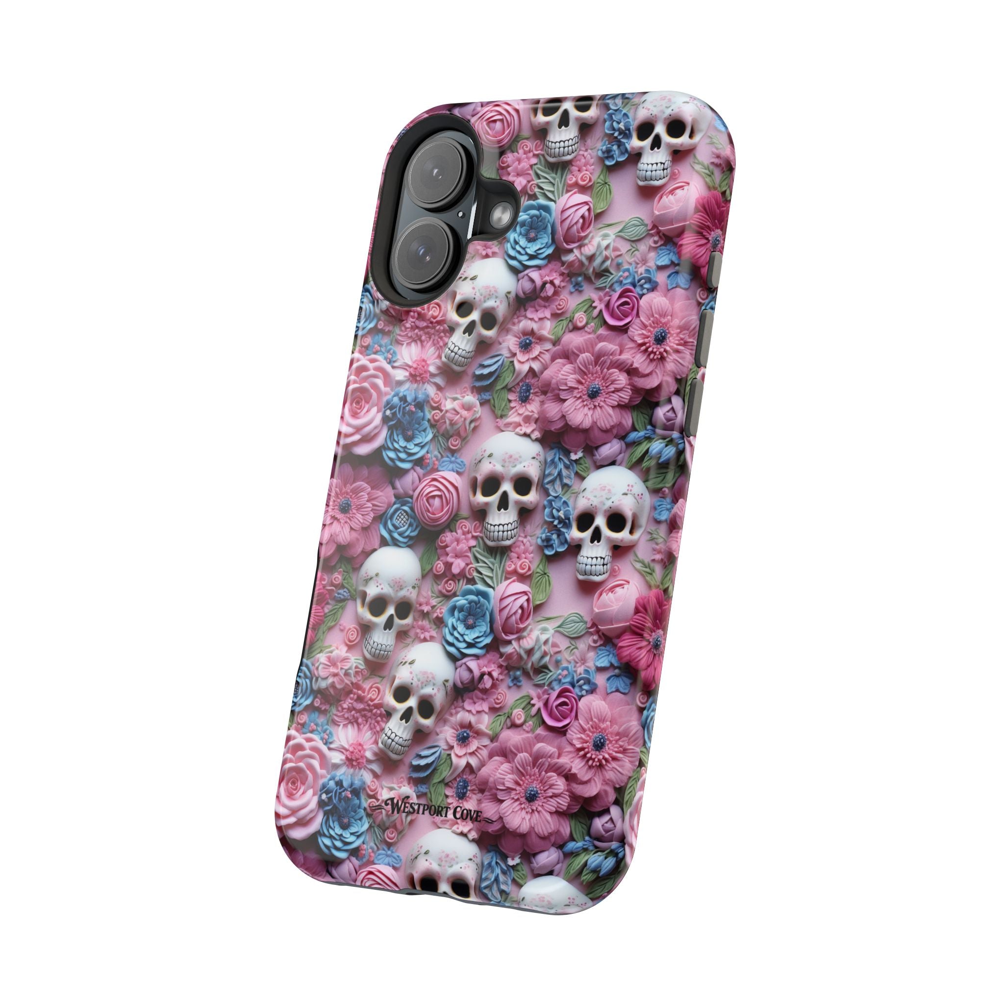Floral Skull - Extreme MagSafe Phone Case