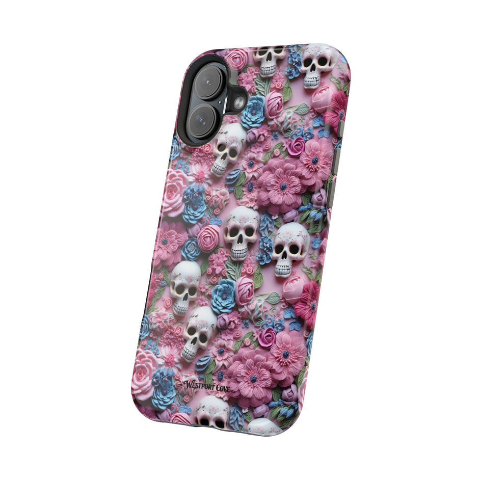 Floral Skull - Extreme MagSafe Phone Case