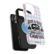 Just A Girl Who Loves Camping - Extreme Impact MagSafe Phone Case