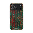 Vintage Gothic Christmas Filigree Pattern Extreme Impact MagSafe Phone Case
