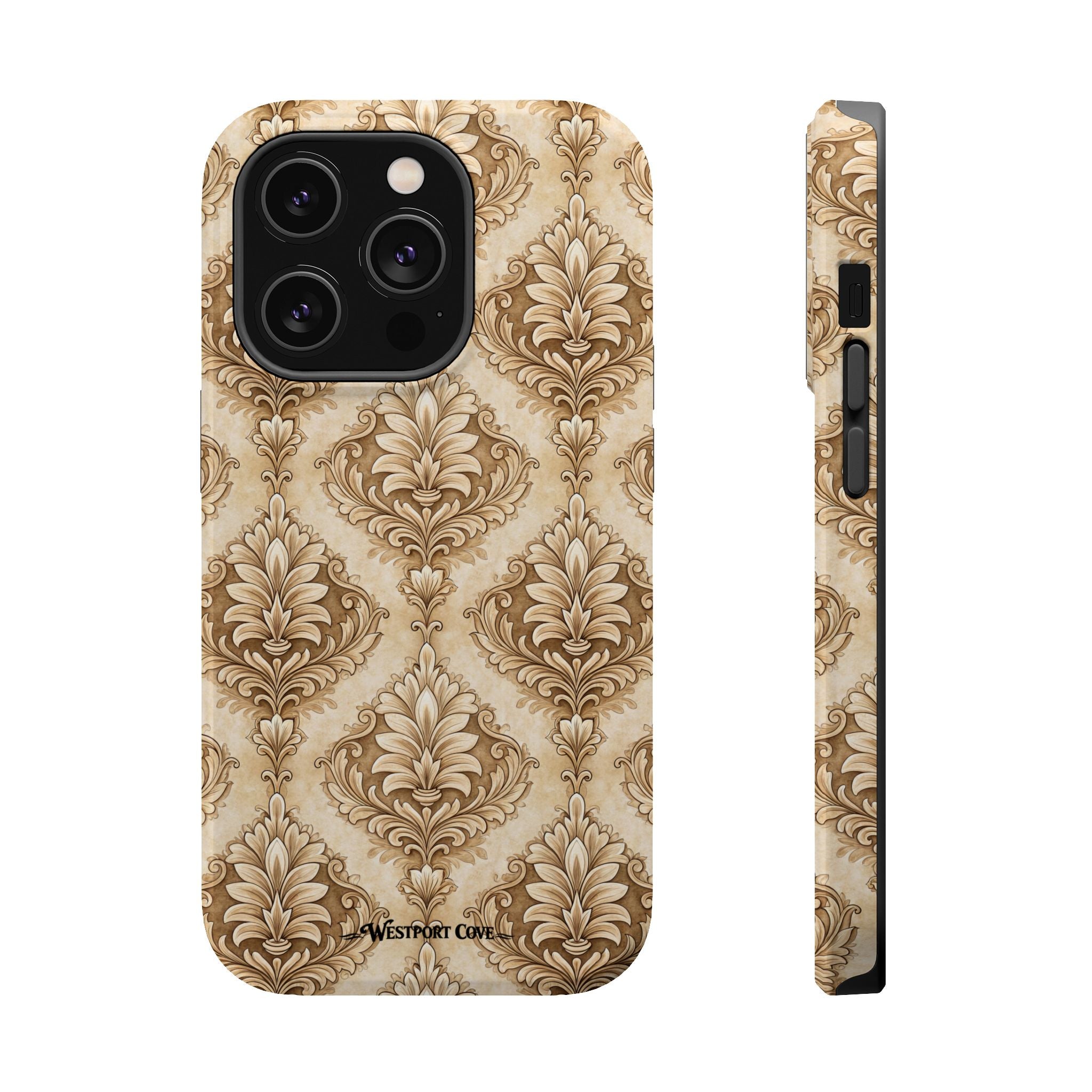 Damask Taupe - Extreme MagSafe Phone Case