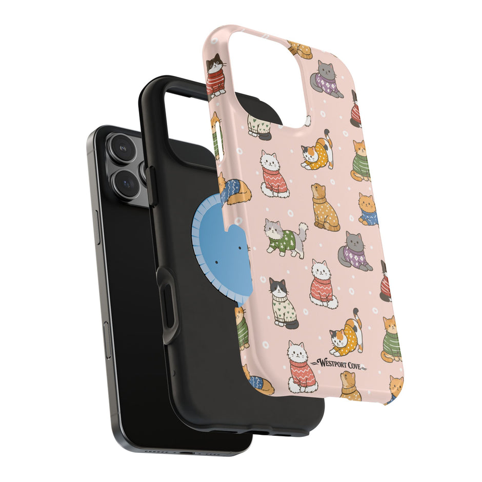 Sweater Cats -  Extreme Impact MagSafe Phone Case