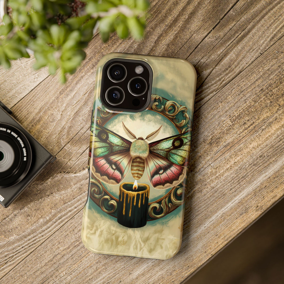 Moth & Candle - Extreme Impact MagSafe Phone Case