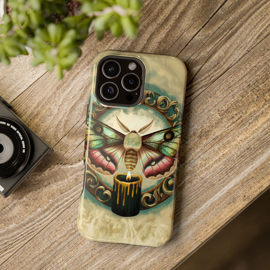 Moth & Candle - Extreme Impact MagSafe Phone Case