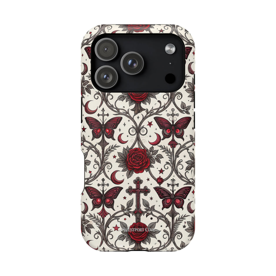 Rose & Butterfly - Extreme MagSafe Phone Case