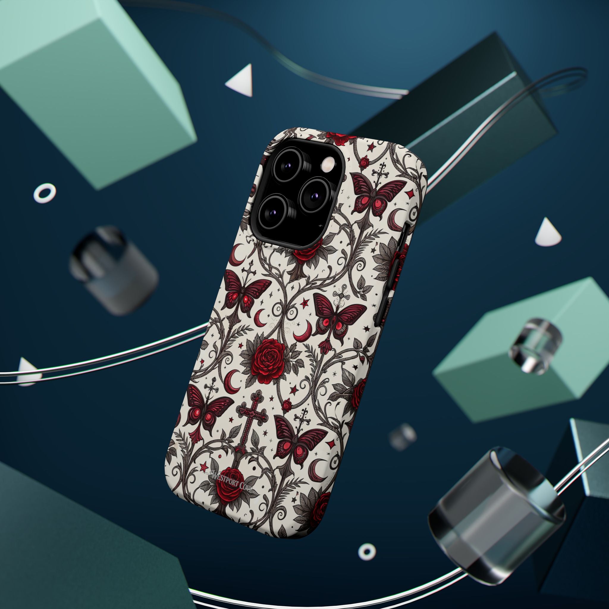 Rose & Butterfly - Extreme MagSafe Phone Case