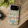 Colorful Concentric Circles Extreme Impact MagSafe Phone Case