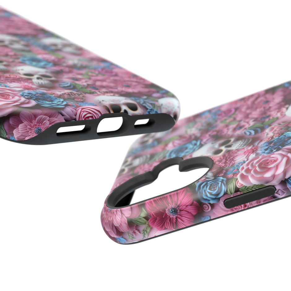 Floral Skull - Extreme MagSafe Phone Case