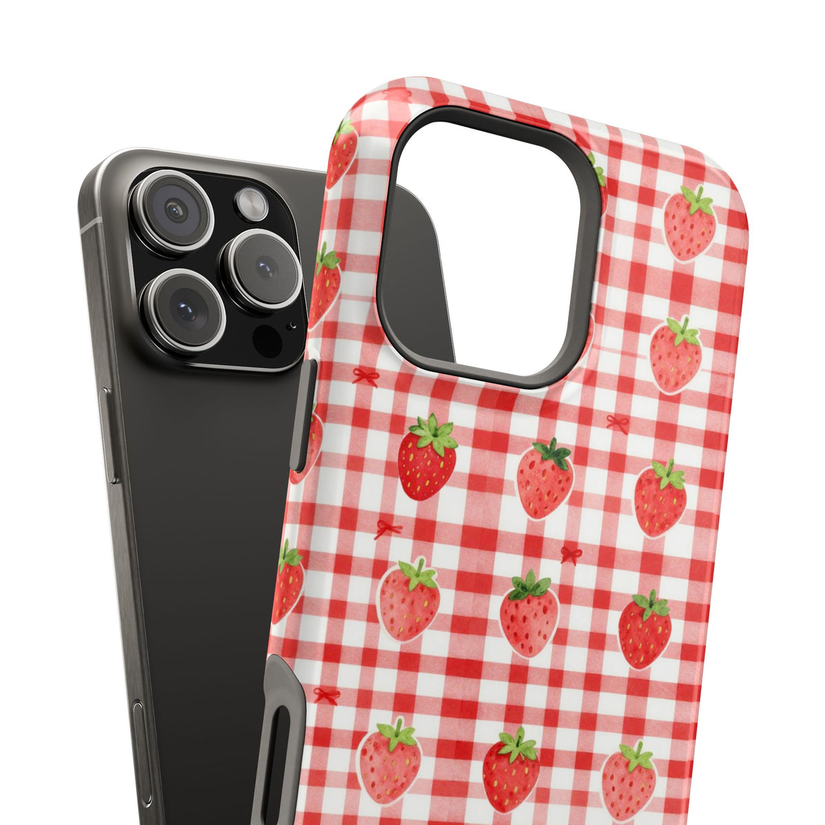 Strawberry Gingham - Extreme MagSafe Phone Case