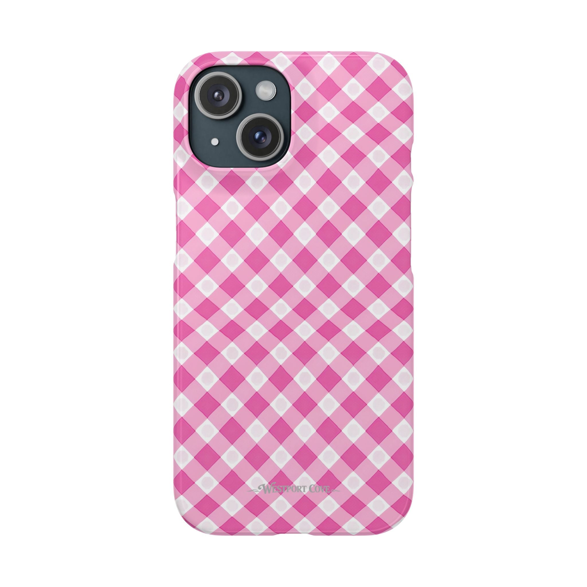 Pink Gingham - Elite Case