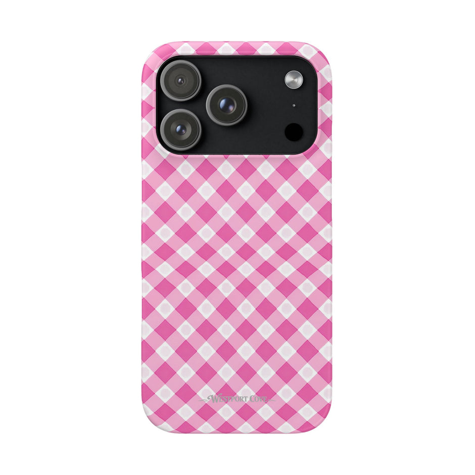 Pink Gingham - Elite Case