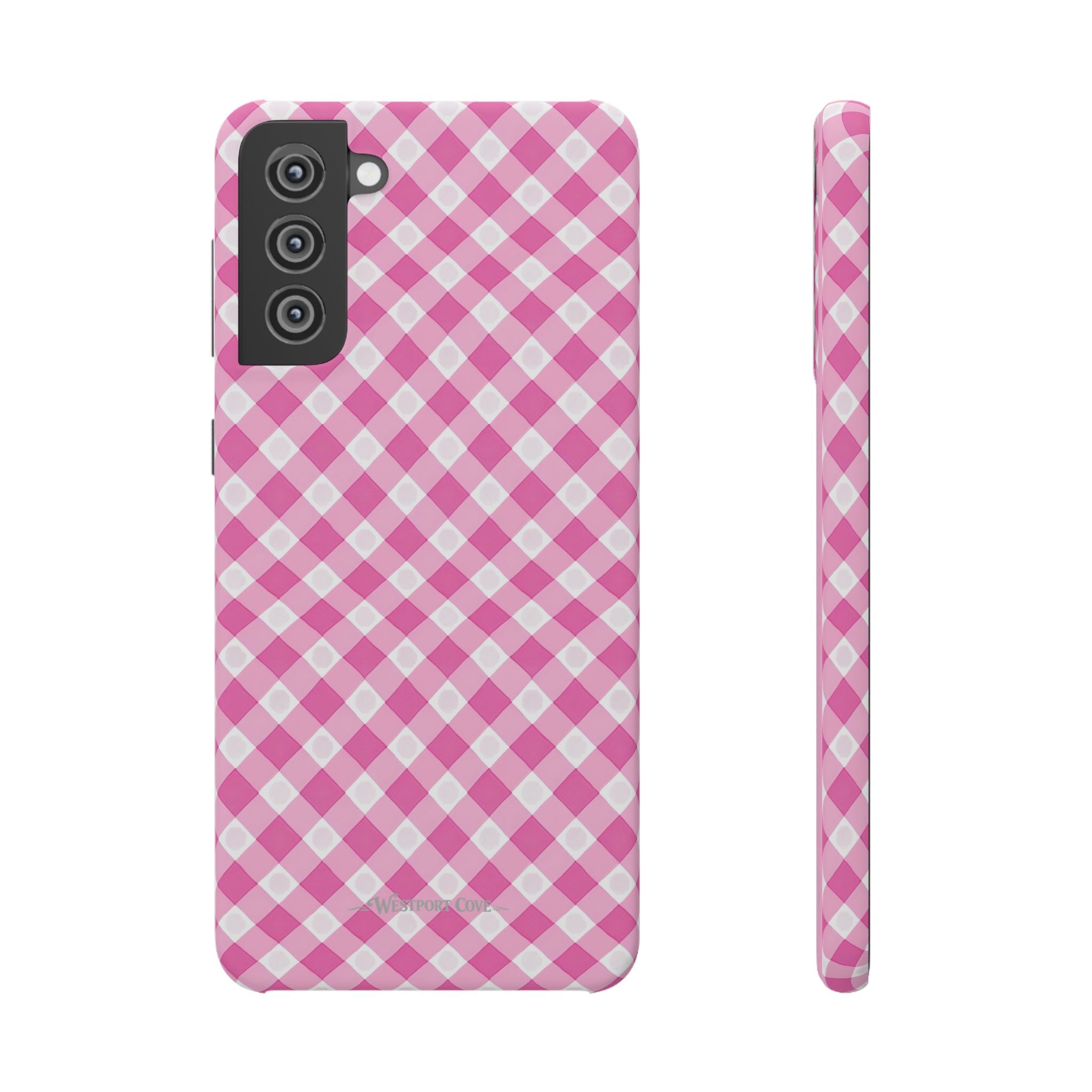 Pink Gingham - Elite Case