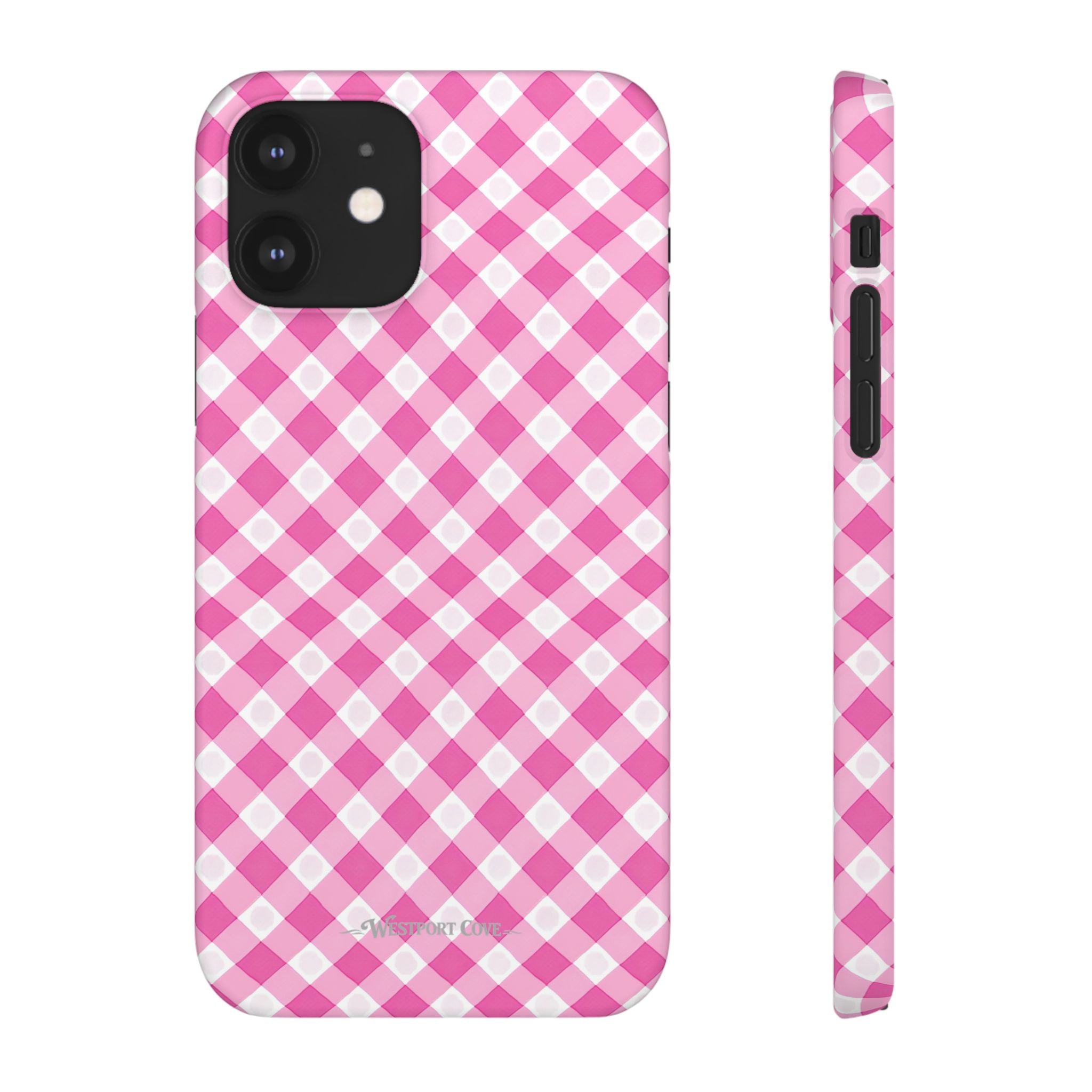 Pink Gingham - Elite Case