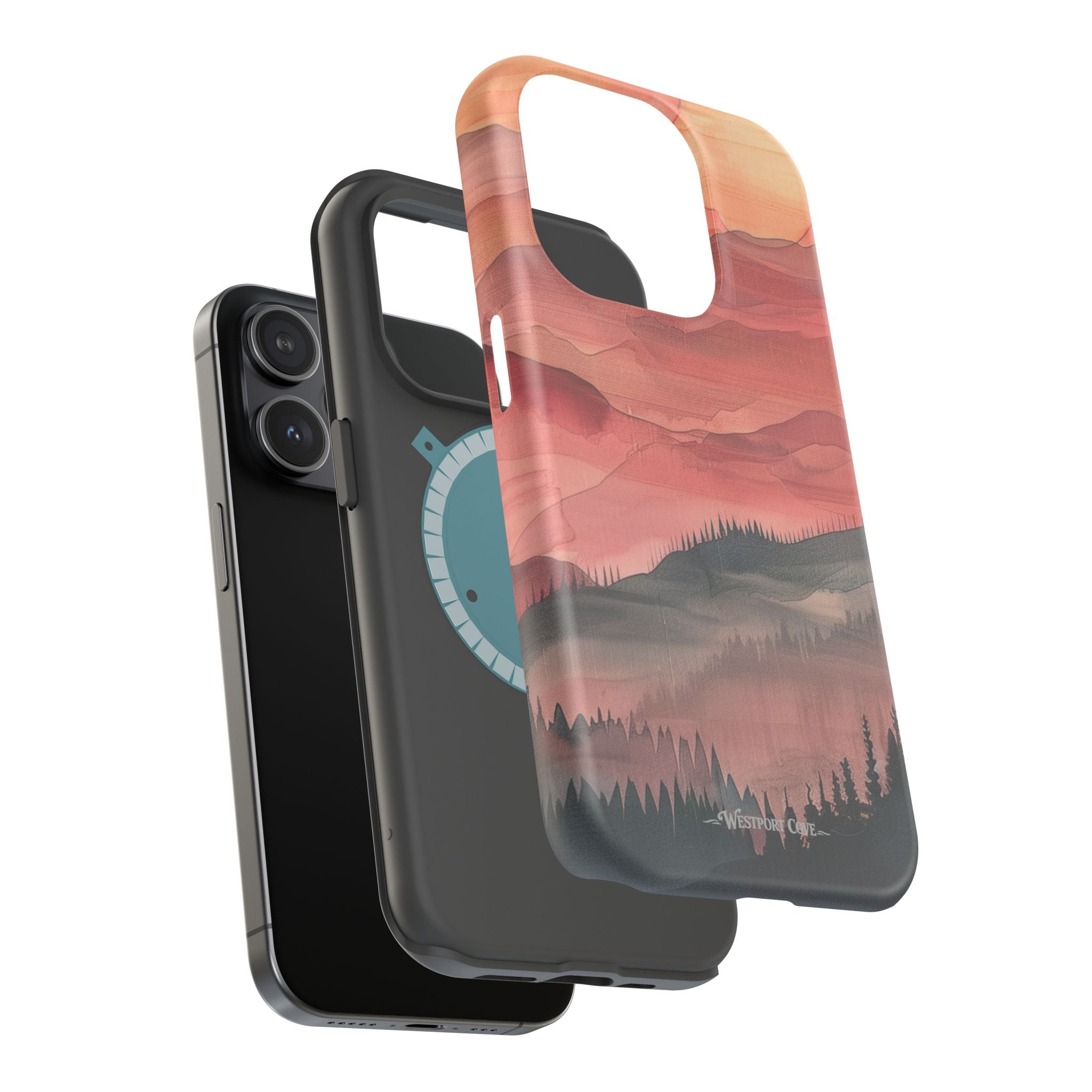 Sunset Mountain - Extreme MagSafe Phone Case