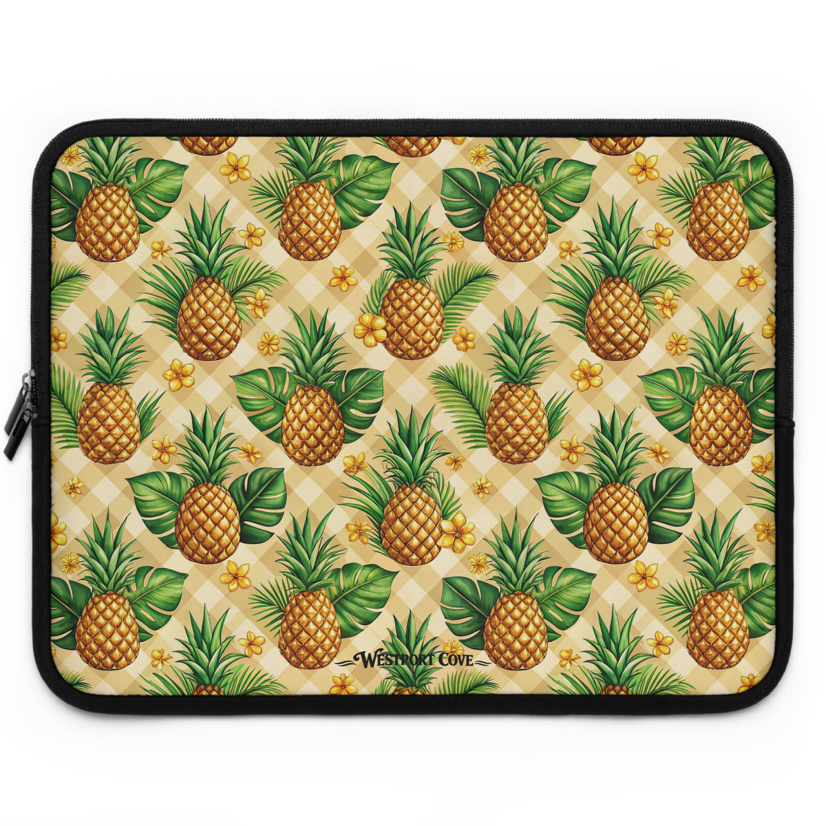 Fine-apple Laptop Sleeve – Tropical Fruit Protective Case