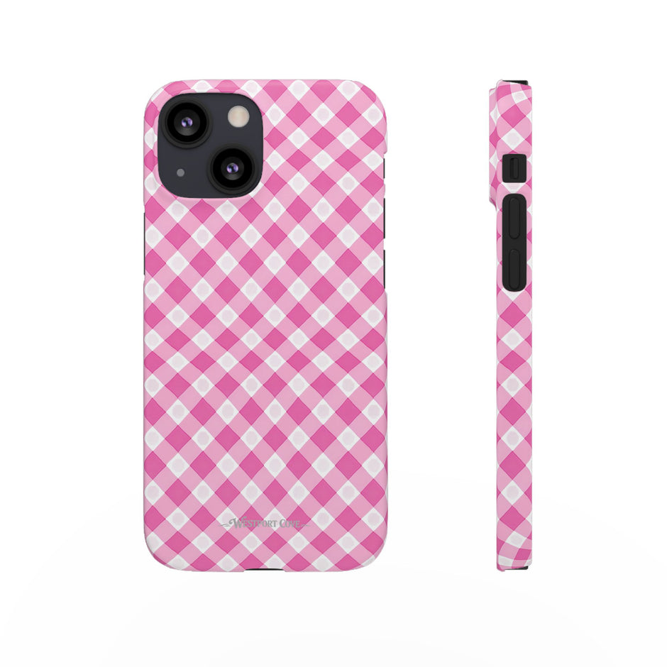 Pink Gingham - Elite Case