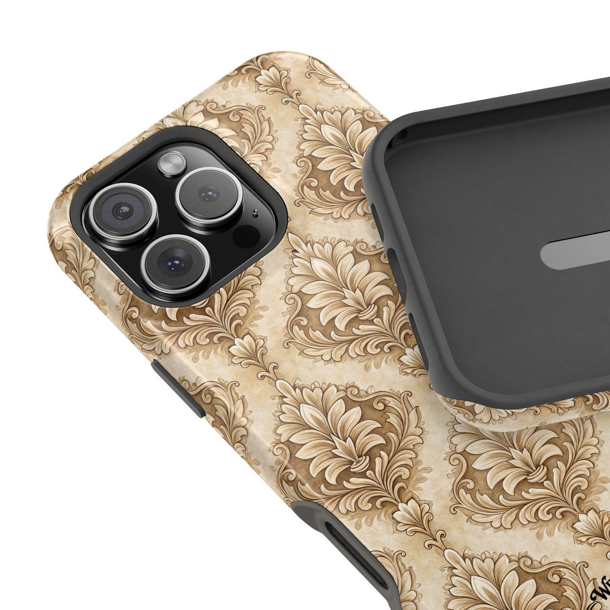 Damask Taupe - Extreme MagSafe Phone Case