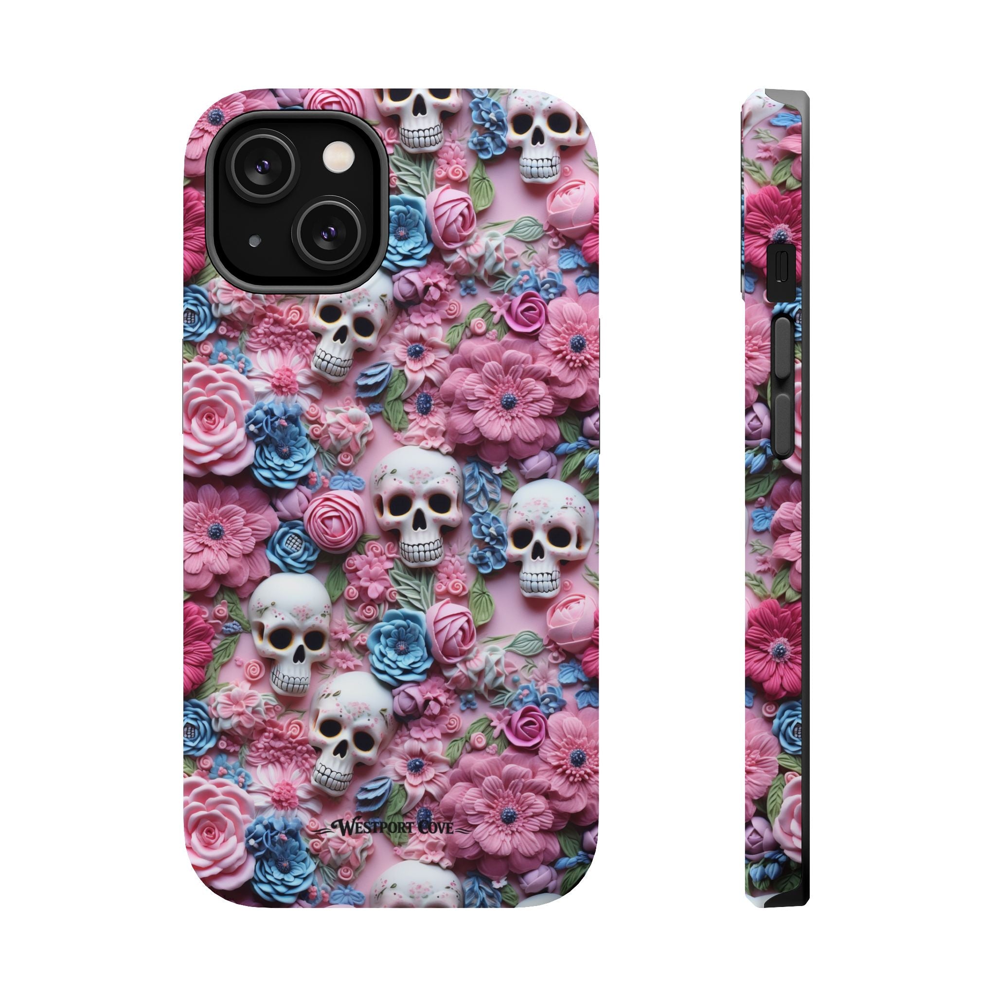 Floral Skull - Extreme MagSafe Phone Case