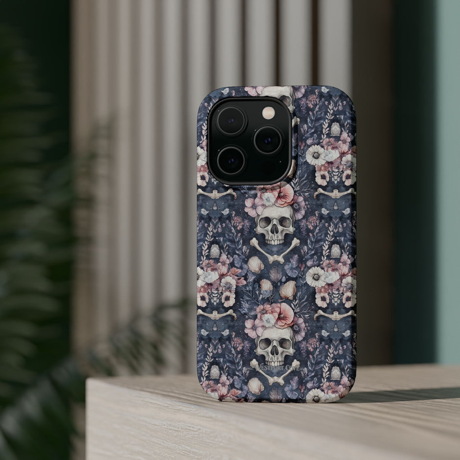 Floral Skull - Extreme MagSafe Phone Case