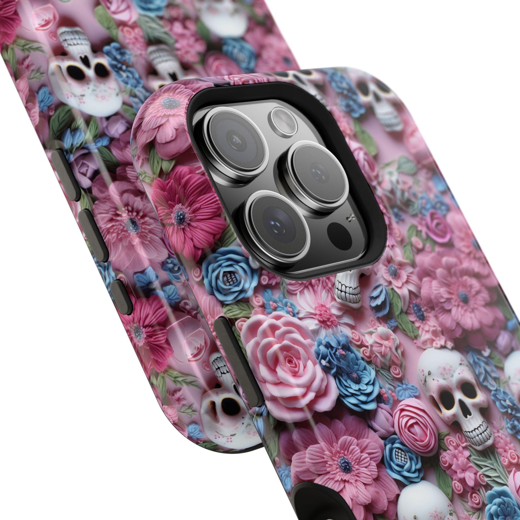 Floral Skull - Extreme MagSafe Phone Case