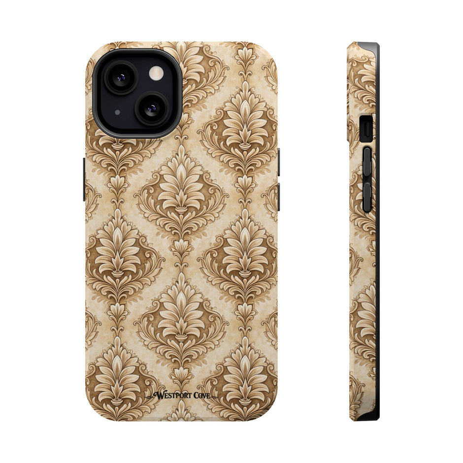 Damask Taupe - Extreme MagSafe Phone Case