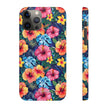 Tropical Hibiscus - Elite Phone Case — Floral Hawaiian Pattern Phone Cover