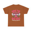 Save the Boo Bees T-Shirt — Breast Cancer Awareness Pink Ribbon Tee