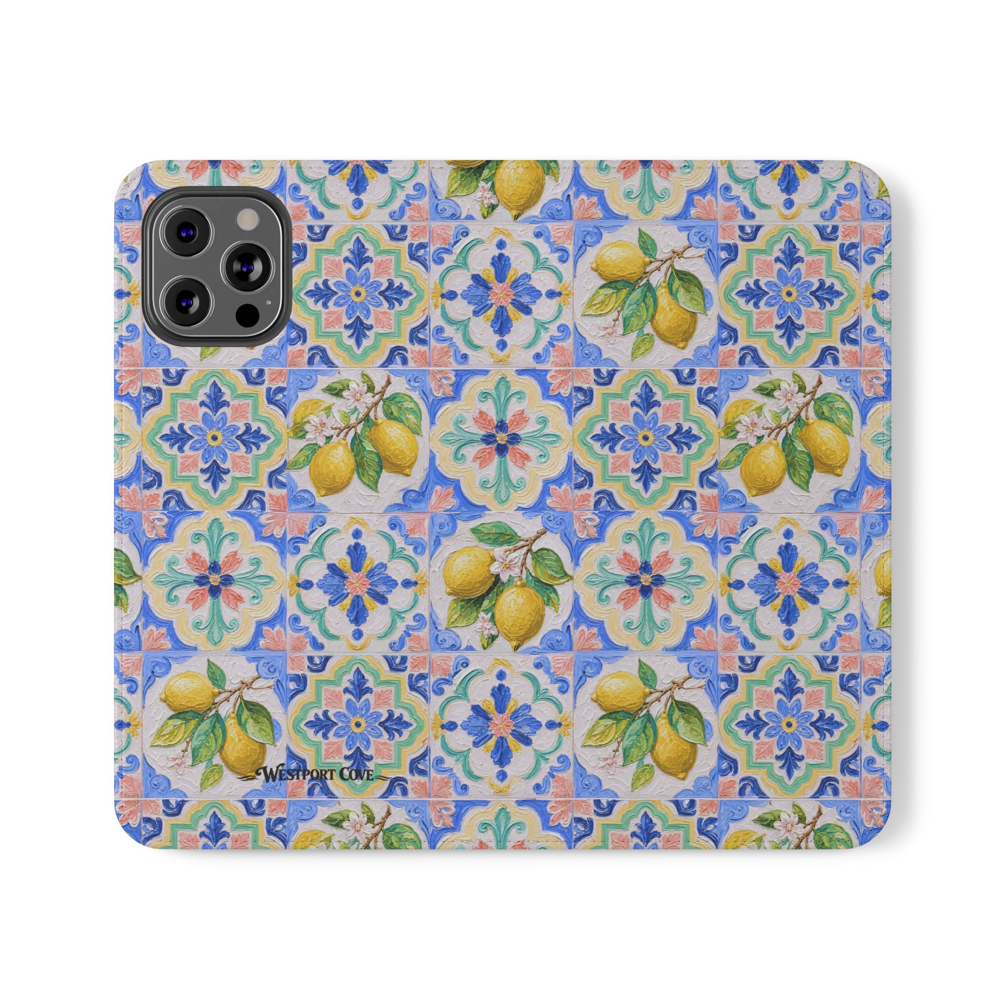 Santorini Lemon - Flip Case