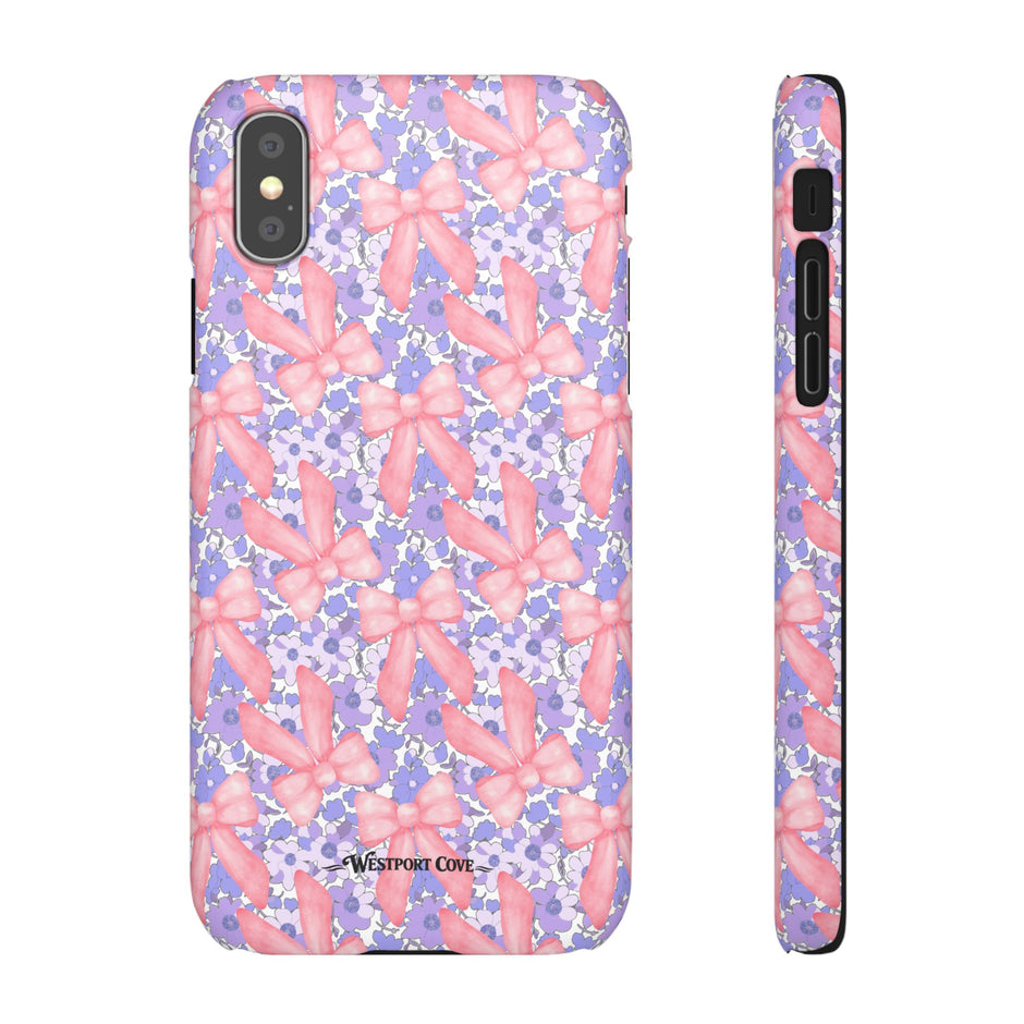 Bow Floral - Elite Phone Case