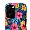 Tropical Hibiscus - Elite Phone Case — Floral Hawaiian Pattern Phone Cover