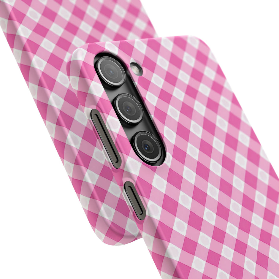 Pink Gingham - Elite Case