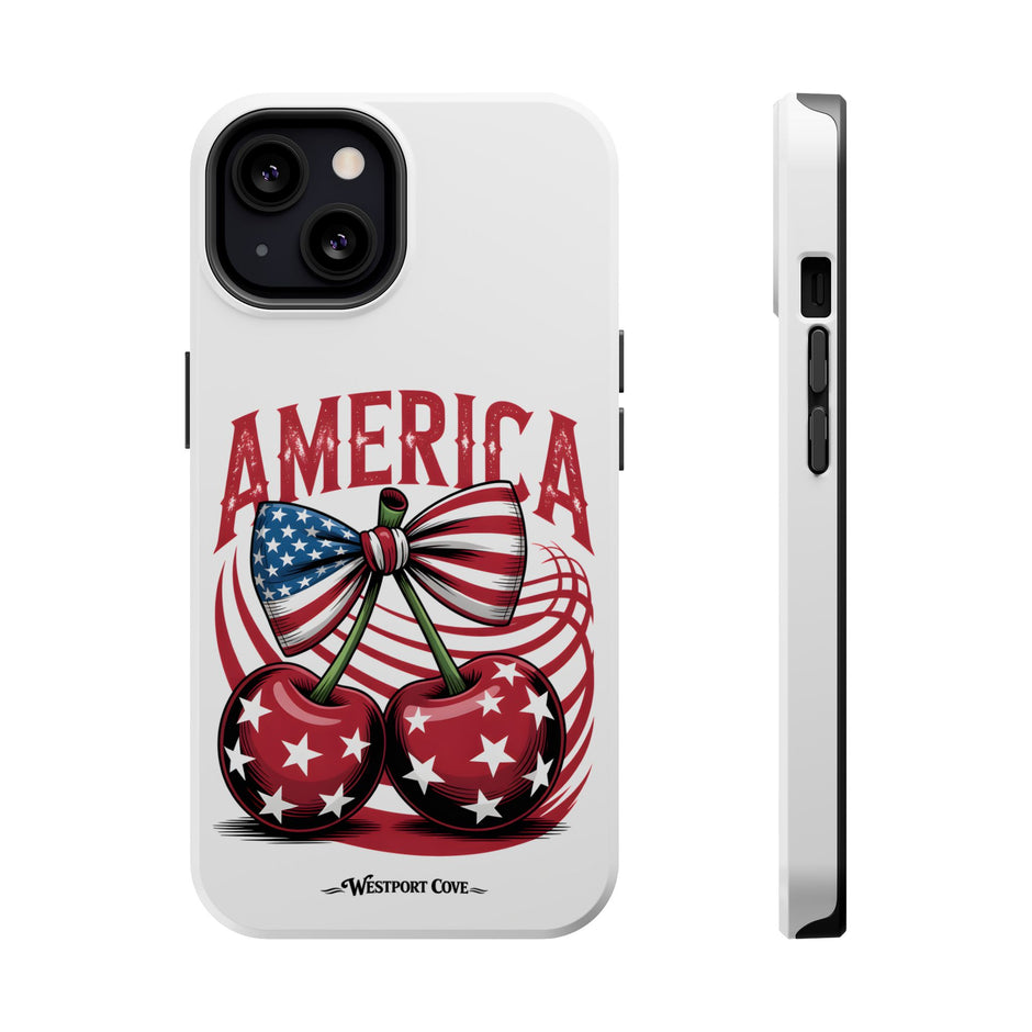 Patriotic Cherry - Extreme MagSafe Phone Case