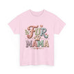 Fur Mama T-Shirt – Cute Paw Print Pet Mom Tee