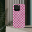 Pink Gingham - Extreme Phone Case